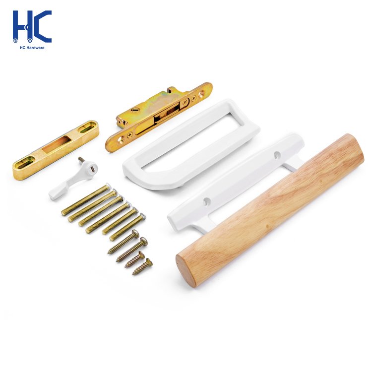 Sliding Patio Door Handle Lock Set