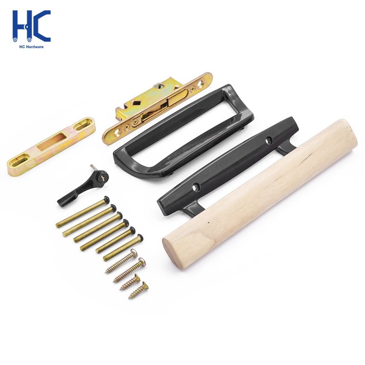 sliding patio door handle set hc-5574-5575-b
