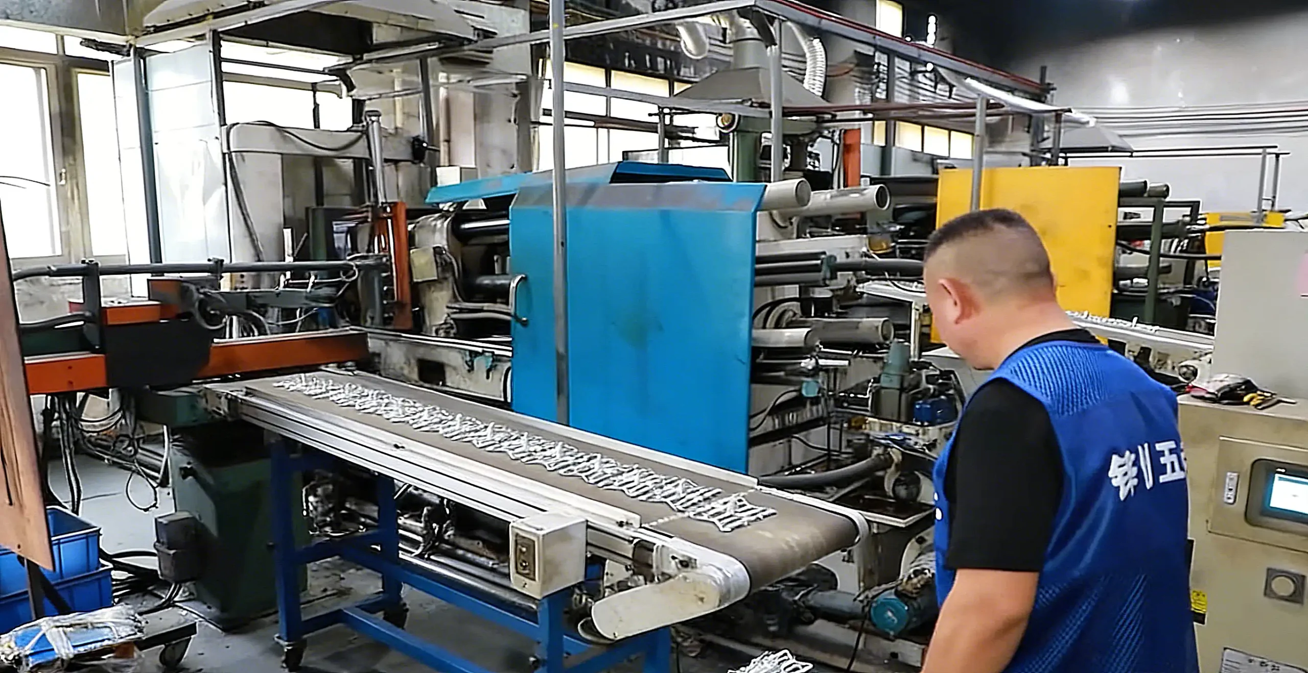 Door hardware production line in HC Hardware factory