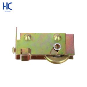 HC-F4658-S sliding door and window roller assembly, yellow zinc finish