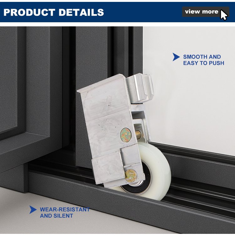 Sliding door and window roller wheel HC-PJS-07-N side view