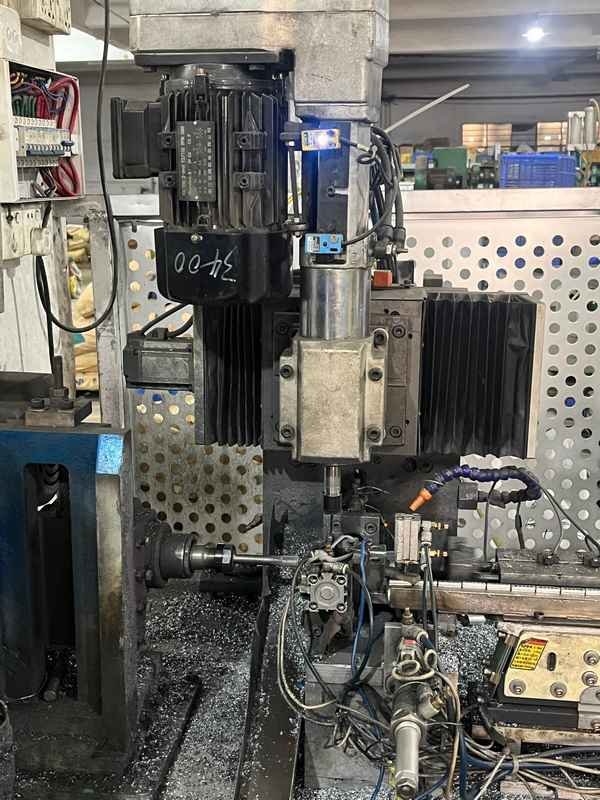 CNC Automatic Lock Core Drilling Machine Production Workshop Huachuang Hardware